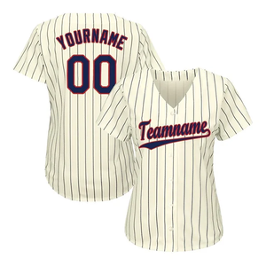 Maillots de baseball personnalisables pour jeunes et adultes – Respirants, en polyester, imprimés par sublimation, design de haute qualité, col en V, pour diverses occasions - Product Image 1