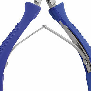 Coupe-cuticules portable de luxe en acier inoxydable à lame droite, outil de manucure de précision tranchant pour les doigts - Product Image 3