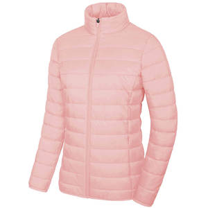 OEM Factory Prices Women's Customized Heated Eco-Friendly <b>Quilted</b> Puffer Coat Jacket Nylon Lining Waterproof Breathable Casual - Product Image 1