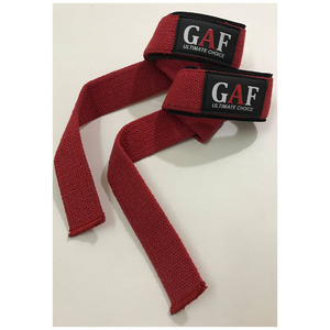 Sangle de soutien de poignet légère en coton GAF pour la musculation et la gym, logo personnalisé, sport, noir, unisexe, sans élasticité, fermeture ajustée - Product Image 5