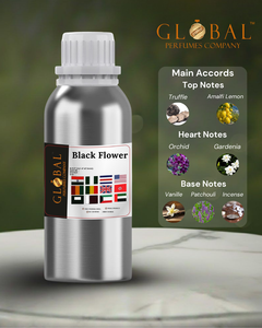 Huile de parfum inspirée de BLACK FLOWER, parfum de haute qualité, longue tenue, fournisseurs en gros, concentré multi-parfums, usage quotidien - Product Image 1