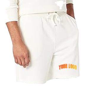 Men's High Street Casual <b>Fleece</b> <b>Shorts</b> Best Quality Solid Pattern Eco-Friendly Elastic Waist Drawstring Fashion <b>Shorts</b> - Product Image 1