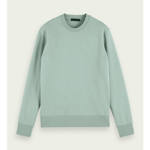 เสื้อสเวตเชิ้ตคอกลมทรงปกติสำหรับผู้ชาย ผ้าถักเนื้อฝ้าย อุ่นสบาย สไตล์มินิมอล เหมาะสำหรับใส่ในฤดูหนาว - Product Image 3