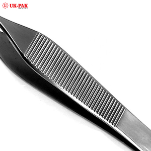 High Quality Suture Tying Forceps Blue <b>Titanium</b> Color Straight 7 Inch TC Surgical Instruments Suture Tying Tweezers - Product Image 6