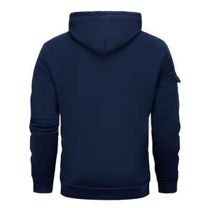 Ropa Urbana Holgada y Cómoda, Sudaderas Lisas de Lujo Estilo Hip Hop para Hombre, Sudadera Básica de Algodón Mezclado - Product Image 2