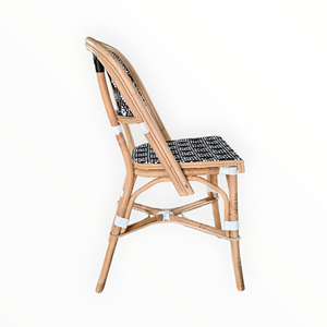 เก้าอี้บิสโทรยอดนิยมสำหรับร้านกาแฟ ร้านอาหาร พื้นที่สาธารณะในที่พักอาศัย - หวายสังเคราะห์ถักทออย่างดี รับประกันการถักทอ 3 ปี - Product Image 6