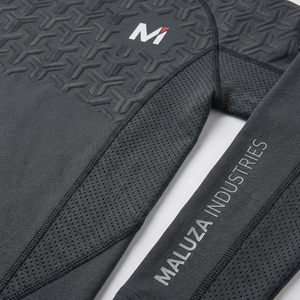 Premium <b>Athletic</b> Plus Size Long Sleeve Workout Compression Top Slim Fit Activewear 100% Cotton Rashguard Compression Shirt - Product Image 5