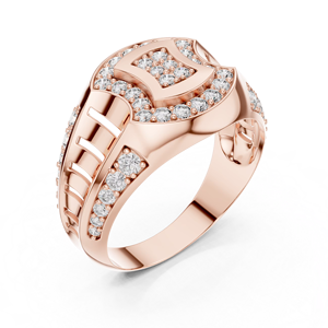 ZAWO HOUSE Luxury Modern Lab Grown Diamond Engagement Ring for Women | Heavy Look Designer Bridal Wedding Ring - Product Image 5