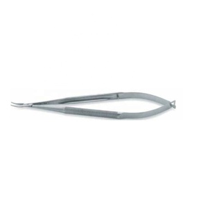 BARRAQUER-Soporte de aguja de 18 cm, 7 ", recto, sin cerradura, instrumento de sutura quirúrgica dental de acero inoxidable - Product Image 1