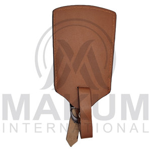 Etiquettes à bagages en cuir véritable, logo personnalisé, couleur personnalisée, MAKUM INTERNATIONAL - Product Image 6