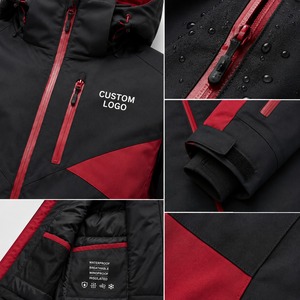 Veste de snowboard haut de gamme, vêtements de sport d'hiver, veste de snowboard avec tissu imperméable, isolation thermique, construction respirante - Product Image 6