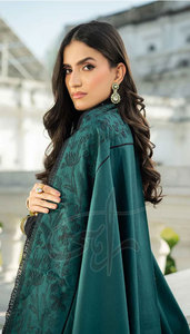 Trajes Formales de Invierno para Mujer, Marca Privada Raahi Enterprises, Corte Regular, Ecológicos, de Alta Calidad y Duraderos, Tela Khaddar, OEM - Product Image 4