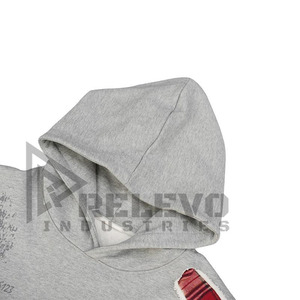 Sweat à capuche personnalisé pour homme, en molleton uni, 100% coton, manches longues, chaud et doux, idéal pour l'extérieur - Product Image 6