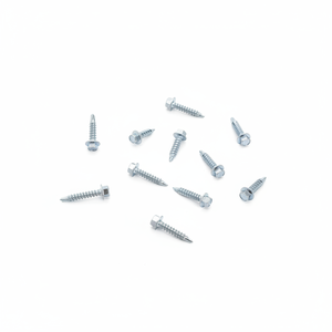 สกรูยึดหลังคาโครงสร้างเหล็กแบบหนัก-PDC TEK Point Hex Washer Screws Class 4.8 6.8 ชุบสังกะสี เกลียวหยาบ 13มม.-150มม. - Product Image 2