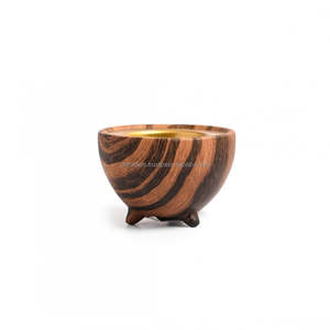 Soporte para quemador de incienso árabe de lujo Mabkhara de madera de resina epoxi hecho a mano para Oud, Bukhoor y decoración de interiores del hogar - Product Image 4