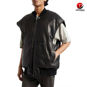 2025 vestes de moto en cuir décontractées coupe-vent personnalisées pour la course et le vélo prix de gros - Product Image 4