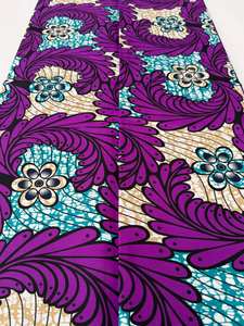 Tissu africain en coton de haute qualité, imprimé à la cire, Ankara, pour la confection de robes et la couture, avec des motifs d'inspiration marocaine - Product Image 4