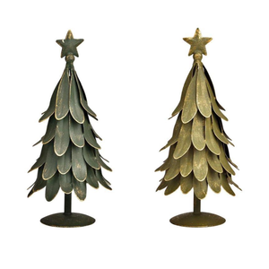 Ornement de Noël en métal avec base de table, écologique, couleurs personnalisées au meilleur prix - Product Image 1