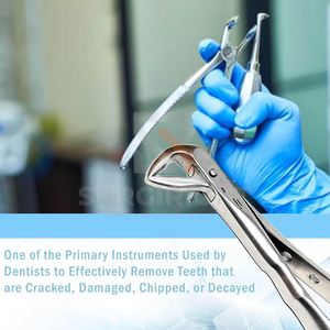 Kit d'instruments d'examen dentaire 5 pièces : Miroir manuel, Pince, Sonde, Explorateur, Ensemble chirurgical en acier inoxydable, Blush Surgical CE - Product Image 5