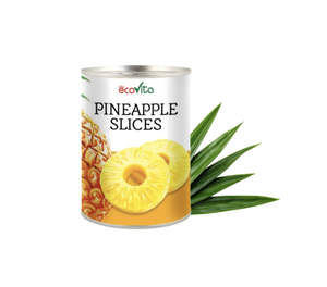 Vietnam Manufacturer Supply ISO Standard Tasty Best Price Best Selling Canned <b>Pineapple</b> Slices In <b>Light</b> Syrup - Product Image 1