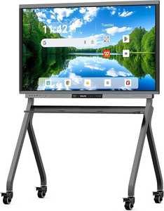 กระดานไวท์บอร์ดอิเล็กทรอนิกส์ LCD ขนาด 65 นิ้ว ยอดขายสูงสุด พร้อมขาตั้ง ความละเอียด 1080p รองรับปากกาและระบบสัมผัส - Product Image 2