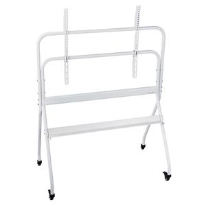 Carrello TV Mobile con Ruote, Supporto Portatile per TV LED/LCD/OLED Piatte/Curve da 35-100 Pollici, Supporto per Monitor da 19 Pollici - Product Image 5