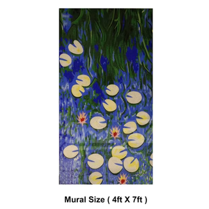 Mosaïque murale en verre taillée à la main élégante, art mural créatif pour l'intérieur, artisanat mural pour hôtels, écoles, résistante à l'eau, écologique - Product Image 5