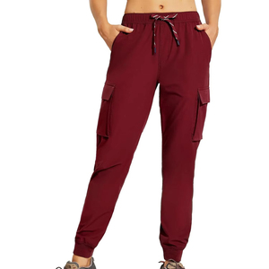 กางเกงคาร์โก้แฟชั่นสำหรับผู้หญิงช่วงฤดูหนาว เอวยางยืด กระเป๋าอเนกประสงค์ขนาดใหญ่ วัสดุทนทาน เหมาะสำหรับกิจกรรมกลางแจ้ง รับผลิตแบบ OEM - Product Image 5