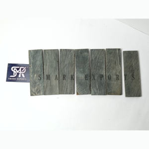 Placa de Cuerno de Búfalo Natural con Acabado Arenado Premium para Mango de Cuchillo, Corte Personalizado 130x40x8mm - Product Image 1