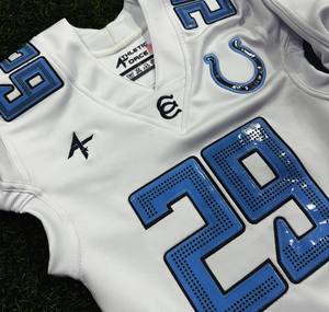 Uniforme de Fútbol Americano Personalizado al por Mayor, Fabricante OEM, Sublimado, Tallas Grandes, Conjunto de Uniforme de Equipo, Ropa Deportiva Transpirable de Poliéster - Product Image 5