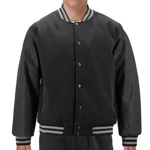 Chaquetas Varsity con Logotipo Personalizado para Hombre, Nuevo Diseño, 100% Lana, Parches de Chenilla, Cierre de Botones, Chaquetas de Invierno para Hombre, Estilo Urbano - Product Image 5