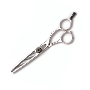 Professional Stainless Steel Thinning Hair Cutting <b>Shears</b> with Adjustable Finger Rest for Hair Dressing - Product Image 4