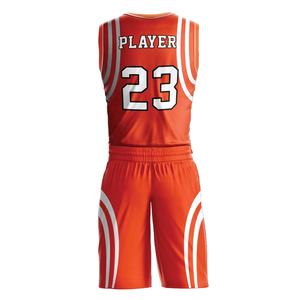 Ensemble de maillots de basket-ball personnalisés pour hommes, uniformes pour adultes et enfants avec short, vêtements de sport pour club d'équipe - Product Image 2
