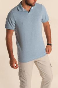 Polo Casual Elegante para Hombre, Manga Corta con Logotipo Personalizado – Estilo Urbano Elegante y Cómodo - Product Image 2