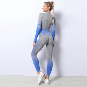 Nuevo Conjunto de Yoga para Mujer en Color Personalizado, Alto Rendimiento, Diseño Premium, Calidad Premium, 2 Piezas, Ligero y Transpirable, MOQ 30 - Product Image 3