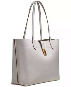 Bridgehampton Fourre-tout à trois compartiments en cuir Turnlock | Donna Karan New York - Product Image 4