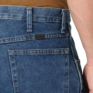 Pantalones vaqueros de hombre de corte regular más vendidos, pantalones de mezclilla azules ajustados para hombre, pantalones de mezclilla rectos informales originales para hombre, pantalones para hombre para actividades al aire libre - Product Image 4