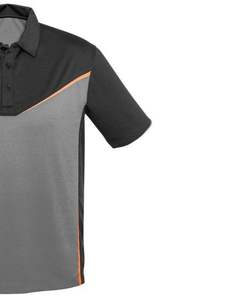 Camiseta Polo Personalizada para Hombre en Color Negro Carbón y Gris, Manga Corta, Poliéster y Algodón Piqué, Ropa Deportiva Casual para Golf, OEM - Product Image 2