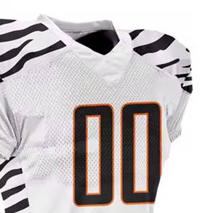 Uniforme de football américain de style tendance, vente en gros d'uniformes de football américain fabriqués au Pakistan - Product Image 5
