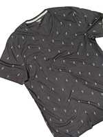 Chemise de golf formelle pour homme 100% coton, tissu tricoté, broderie personnalisée, imprimé floral, respirante, haute qualité, coupe ample, manches courtes