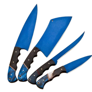 Kitchen <b>Knife</b> <b>Set</b> Stainless Steel Professional Chef <b>Knife</b> <b>Set</b> with <b>Sharp</b> Blade and Sheet Handle - Product Image 1