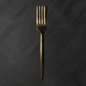 Rose Gold PVD coated <b>Flatware</b> Set of 4 Cutlery Spoon Fork Knife Plain Elegant Design Perfect Restaurant Hotel And Home Use - Product Image 3