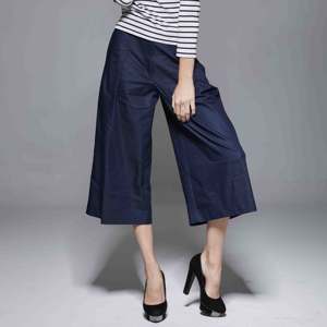 ODM <b>Three</b> <b>Quarter</b> Women Formal Fashion Pants <b>Ladies</b> <b>Trousers</b> - Product Image 6