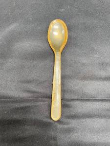 Hand carved buffalo horn <b>spoon</b> set for use in rustic homes crafted from 100 % real natural free horn Utensils for Tea Serving - Product Image 6