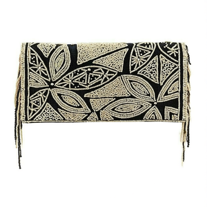 Indian Handmade Luxury <b>Crystal</b> Fashion Accessories Multicolor <b>Beaded</b> Baguette Bag Handle Durable Casual Handbag Local - Product Image 2