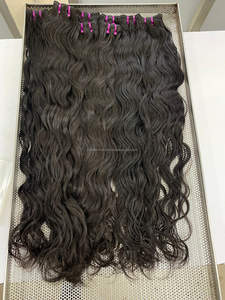 Extensiones de cabello humano con cutícula virgen, doble estirada, alta calidad, grado 14A, proveedores de extensiones de cabello humano - Product Image 4