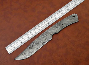 Cuchillo de Camping de Hoja Fija Profesional de Acero de Damasco con Espiga Recta, Mango de Madera, Personalizable ODM, de Alta Calidad y Gran Venta - Product Image 4