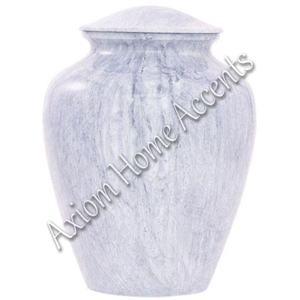 Urna de cremación de aluminio moderna con diseño elegante hecho a mano, recuerdo conmemorativo para seres queridos de Axiom Home Accents - Product Image 2