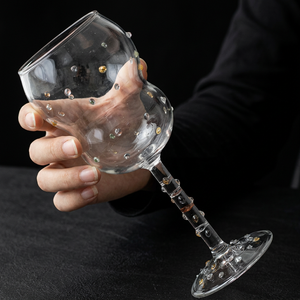 Verres à vin et à dessert réutilisables, tendance, vintage, faits à la main, collection premium en gros - Product Image 6