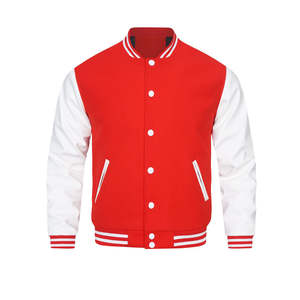 Veste d'hiver unisexe en toile matelassée coupe-vent à capuche style universitaire de baseball - Product Image 5